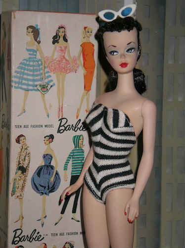 An old barbie doll